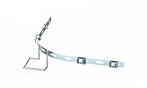 Round elbow reinforced bar kit