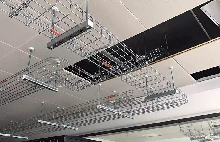 What are the installation methods of grid cable tray suspension series?