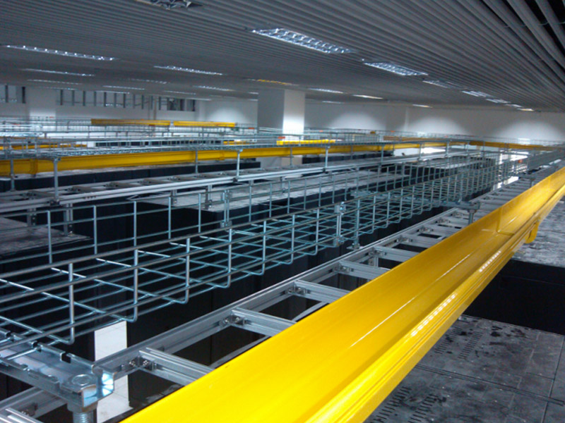 Advantages of flexible, fast and beautiful new SUNPLN  wire mesh cable tray installation