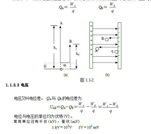 Textbook for Operation and Maintenance Engineer of Power and Environment Discipline of Data Center - Basic Knowledge of Circuit - Potential and Voltage