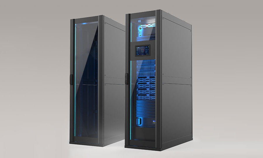 How does the DCB series integration smart cabinet perform intelligent data analysis?