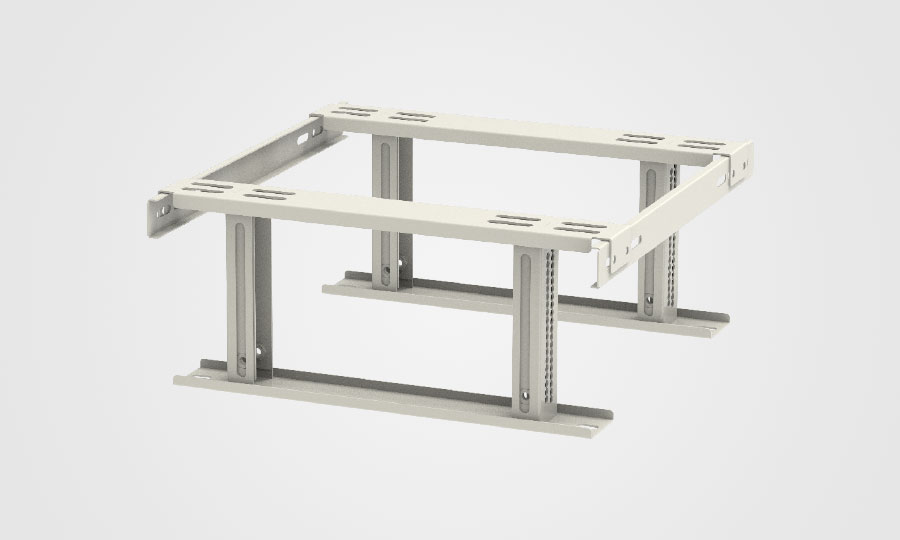 A rack support base is a type of support structure