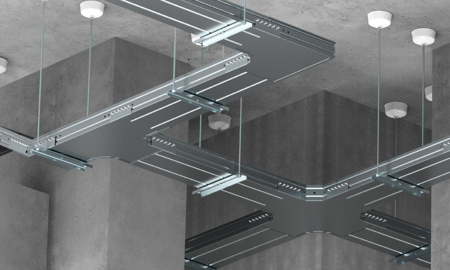 What are the features to consider when choosing a Large span ladder cable tray?