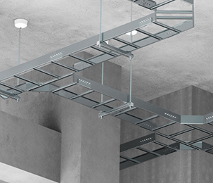 What are the benefits of a ladder cable tray?