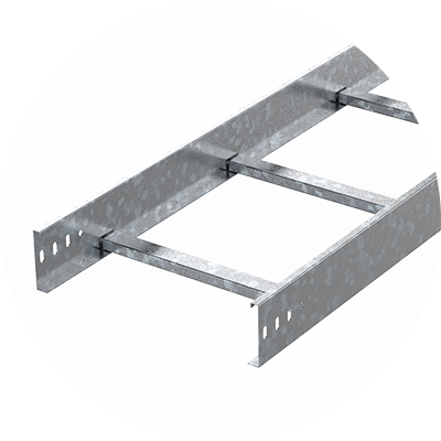 What is the load-bearing capacity of ladder cable tray?