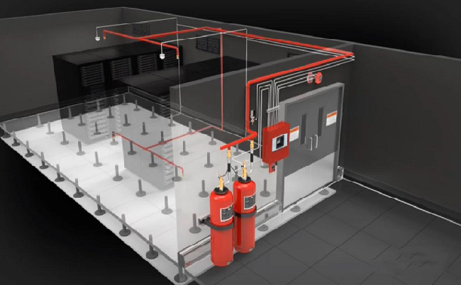 Data center fire protection